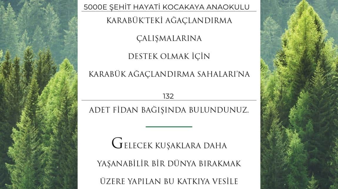 BİRLİKTE YEŞERTECEĞİZ...